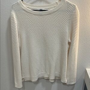 Old Navy Off-White Knit Sweater